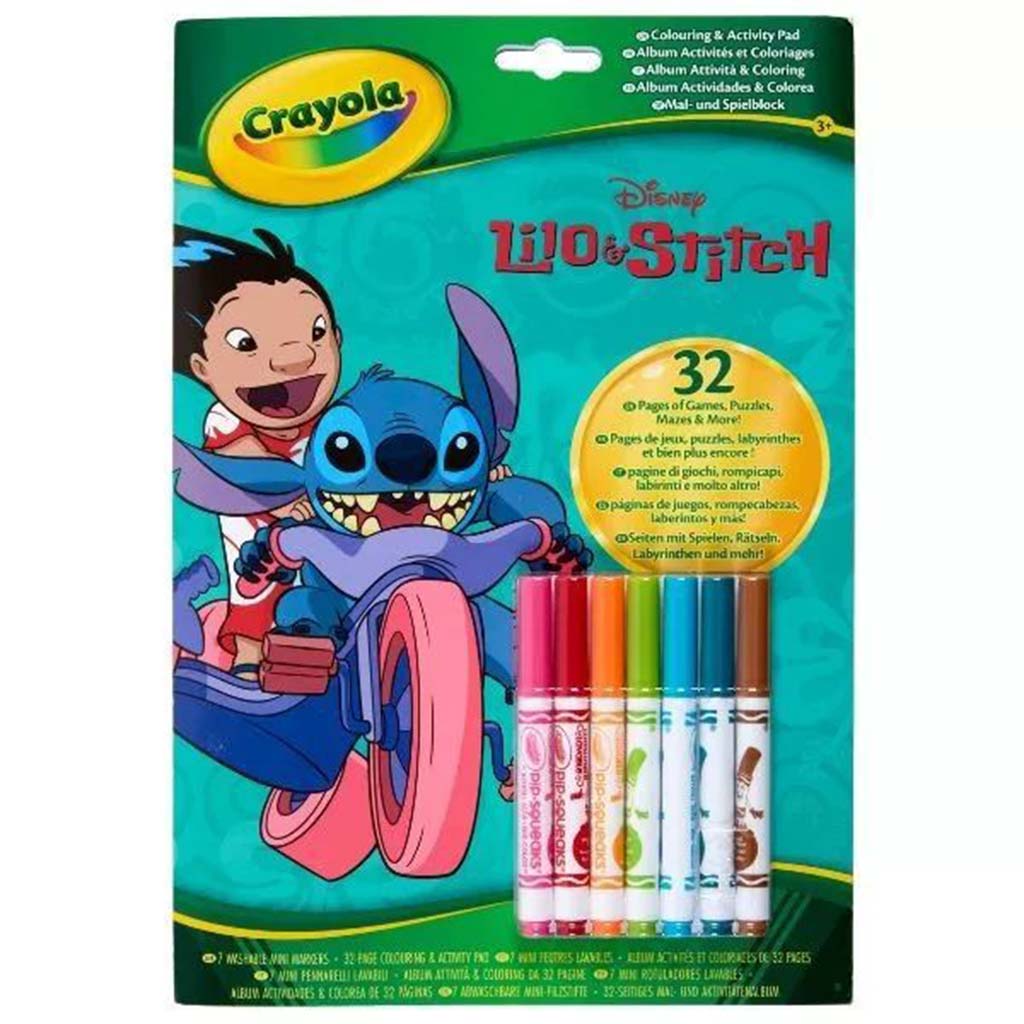 imagen de Crayola: Lilo & Stitch libro para colorear y actividades 1