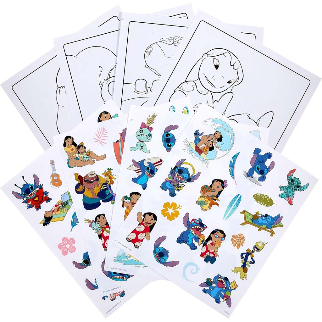 imagen de Crayola: Lilo & Stitch libro para colorear y pegar 3