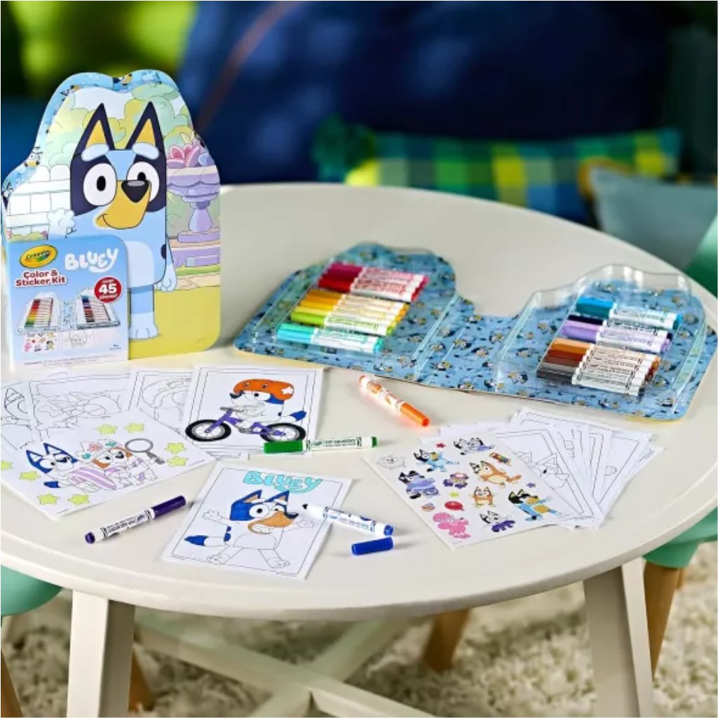imagen de Crayola: Set creativo de Bluey con pegatinas 2