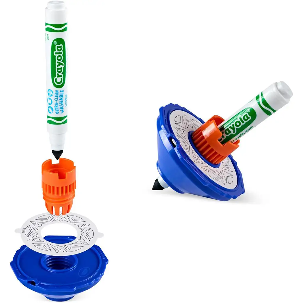 imagen de Crayola: Trompo de colores en varios colores 1ud 2