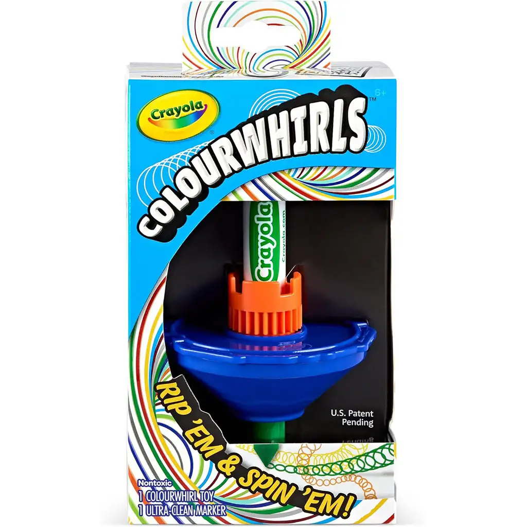 imagen de Crayola: Trompo de colores en varios colores 1ud 1
