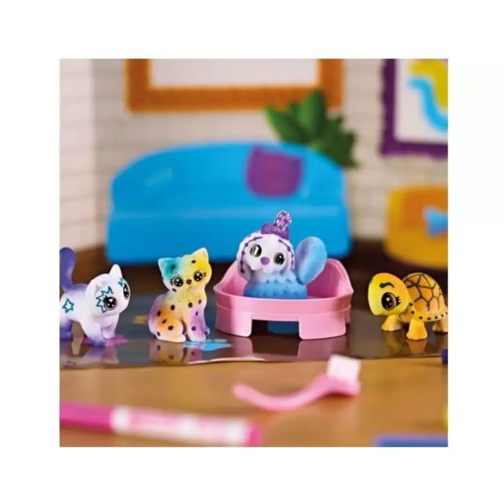 imagen de Crayola: Washimals Salón de mascotas con pulverizador de pintura 3