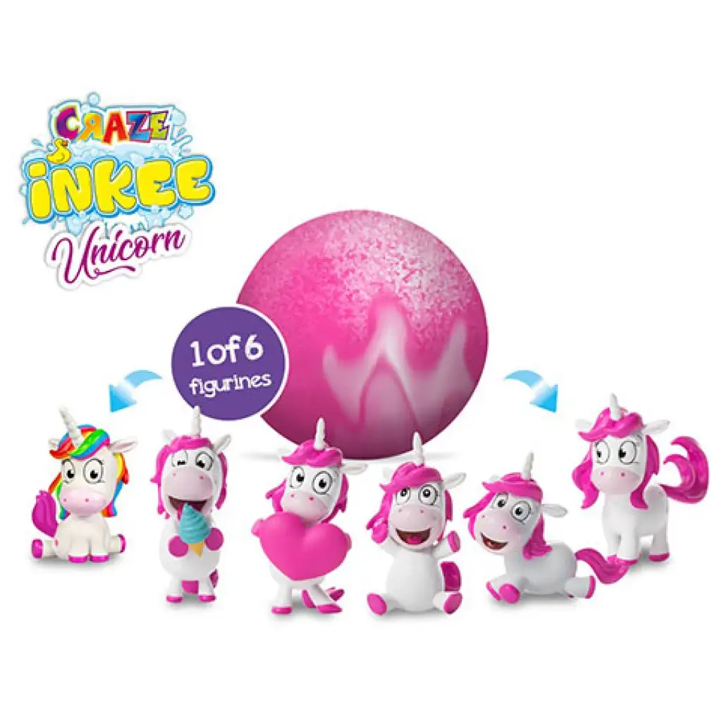 imagen de Craze: Bomba de baño coleccionable con figura de unicornio sorpresa - EPEE 2