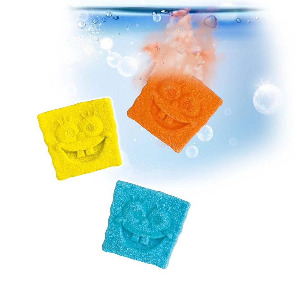 imagen de Craze Inkee: Bomba de baño vegana en forma - Spongya Bob con aroma a palomitas 3 unidades 2