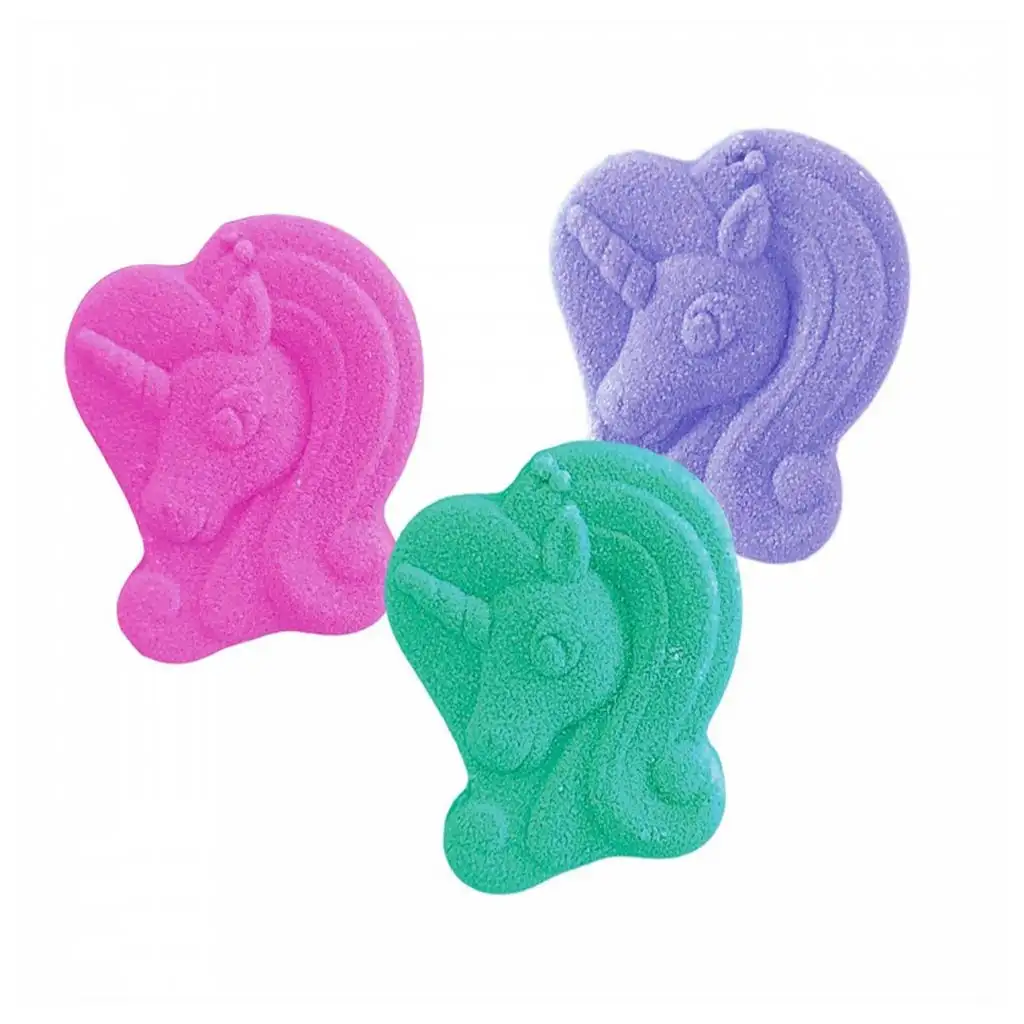 imagen de Craze Inkee: Forma de baño vegana Galupy Unicornio 3 piezas 2
