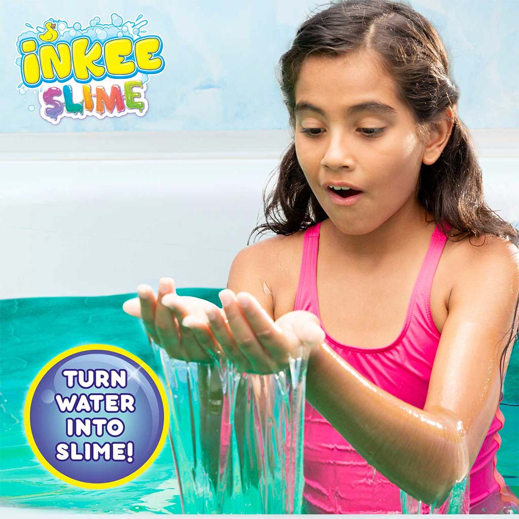 imagen de Craze Inkee: Hipopótamo vegano slime de baño con aroma a durazno 2