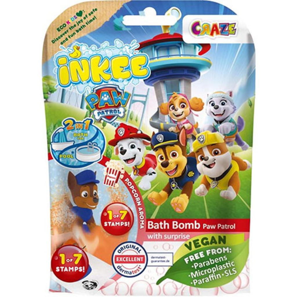 imagen de Craze: Patrulla Canina bomba de baño coleccionable con figura sorpresa - EPEE 1