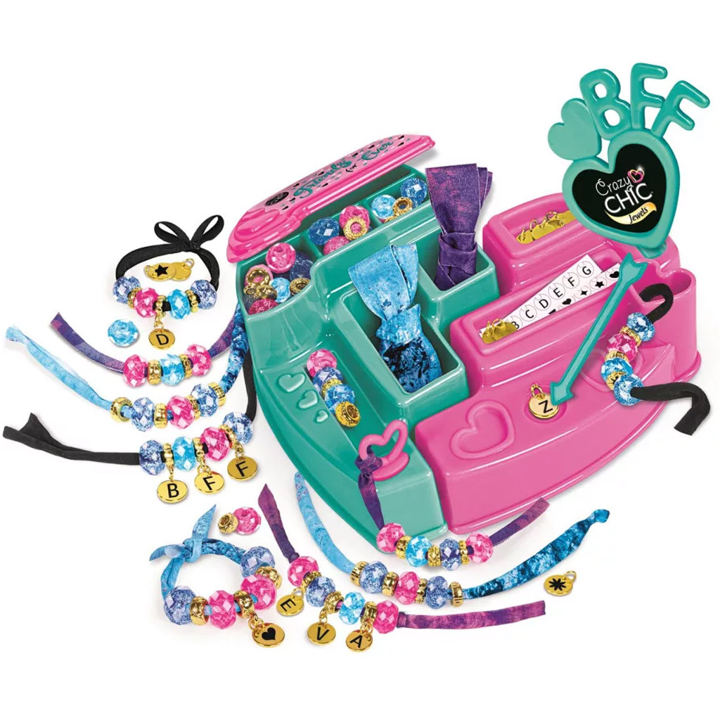 imagen de Crazy Chic: BFF estudio de creación de joyas set creativo - Clementoni 2