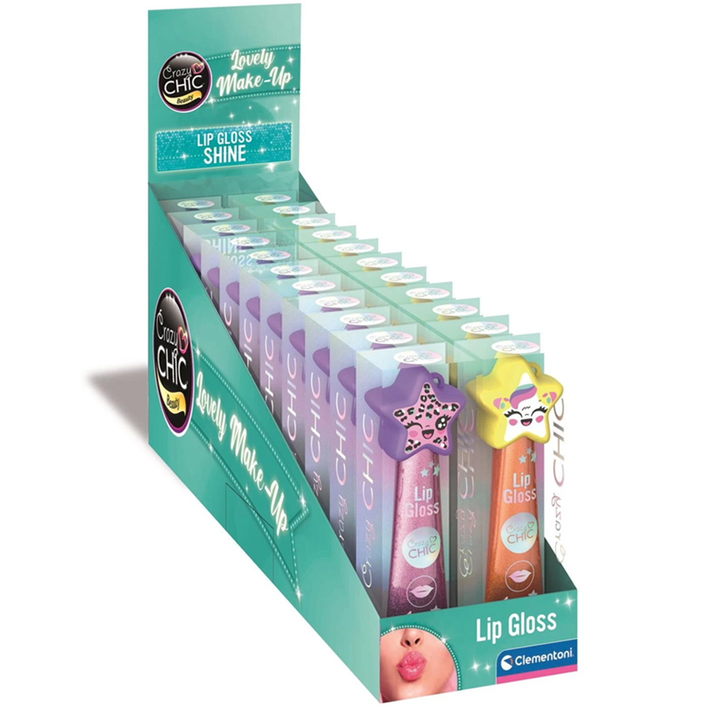 imagen de Crazy Chic: Brillo labial Lovely en dos versiones 1ud - Clementoni 1
