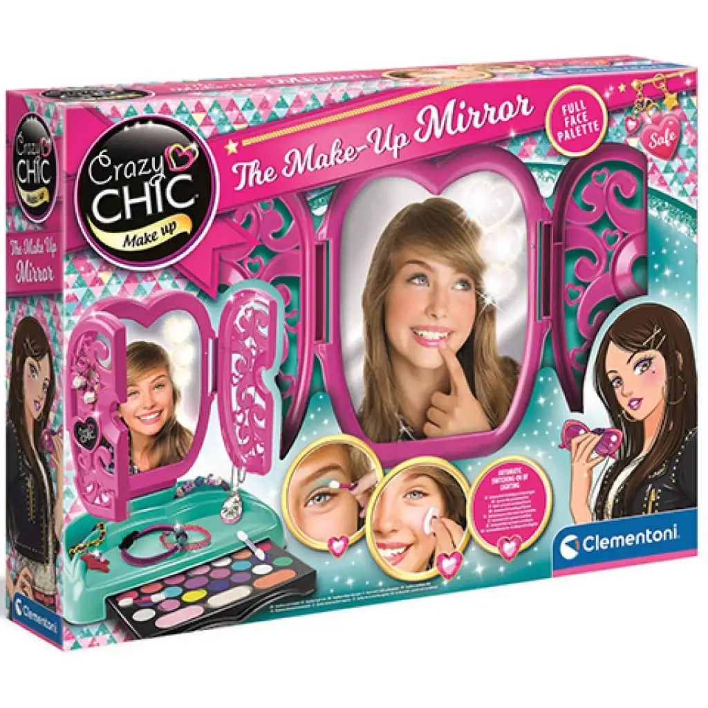 imagen de Crazy Chic Espejo de Maquillaje Juego - Clementoni 1