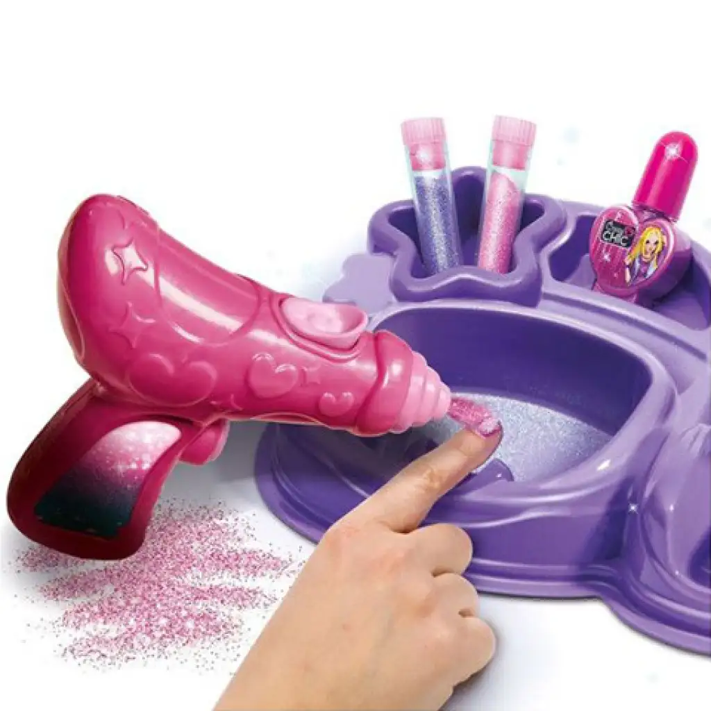 imagen de Crazy Chic Glitter Pen set de uñas brillantes - Clementoni 4