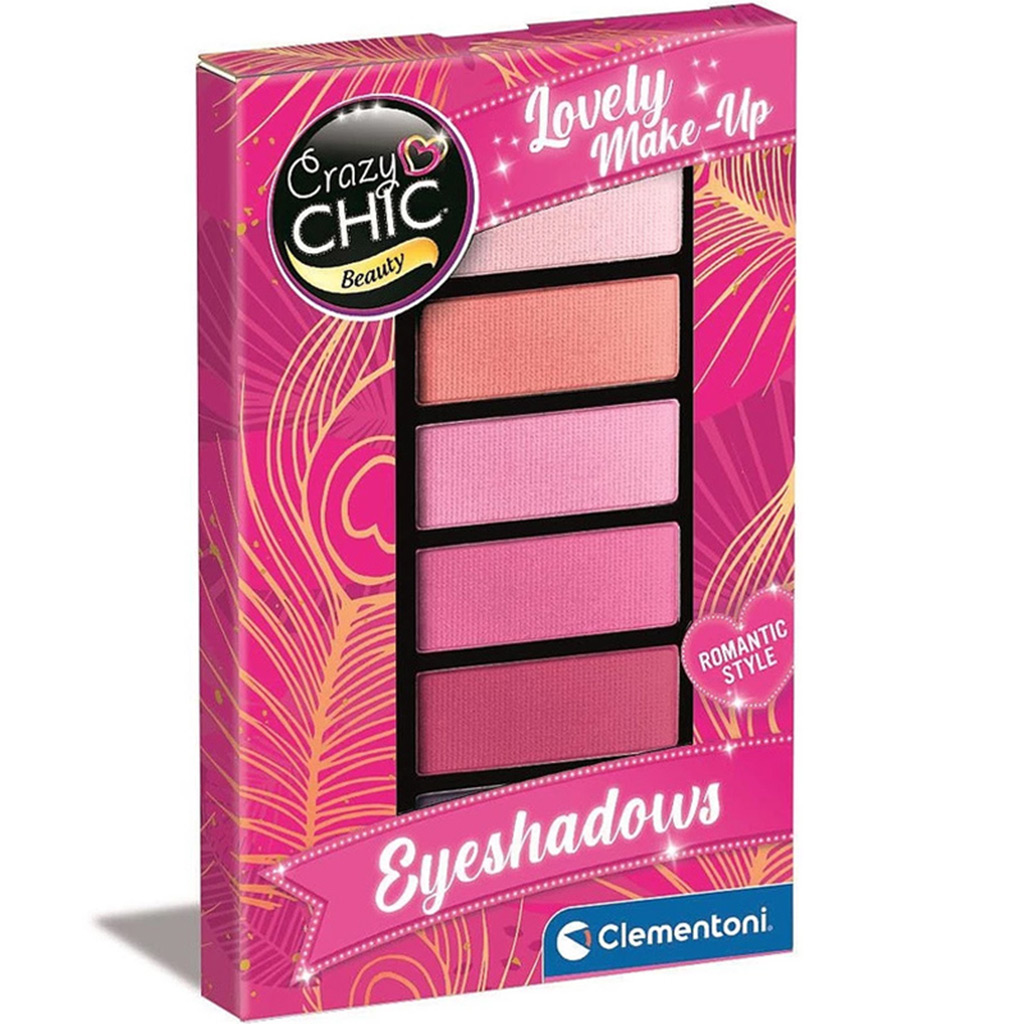 imagen de Crazy Chic: Lovely Make-Up pink power sombra de ojos 1ud - Clementoni 1