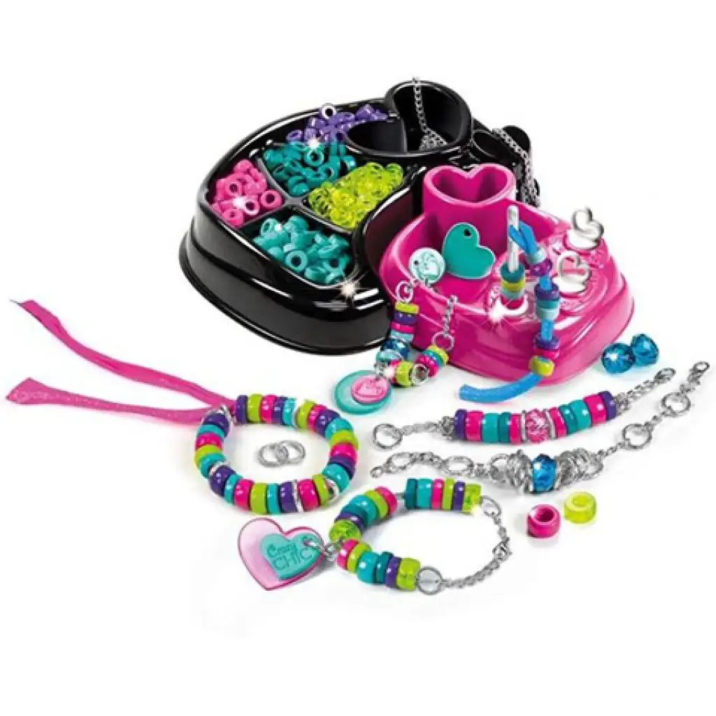 imagen de Crazy Chic Multicolour Style set de creación de pulseras - Clementoni 2