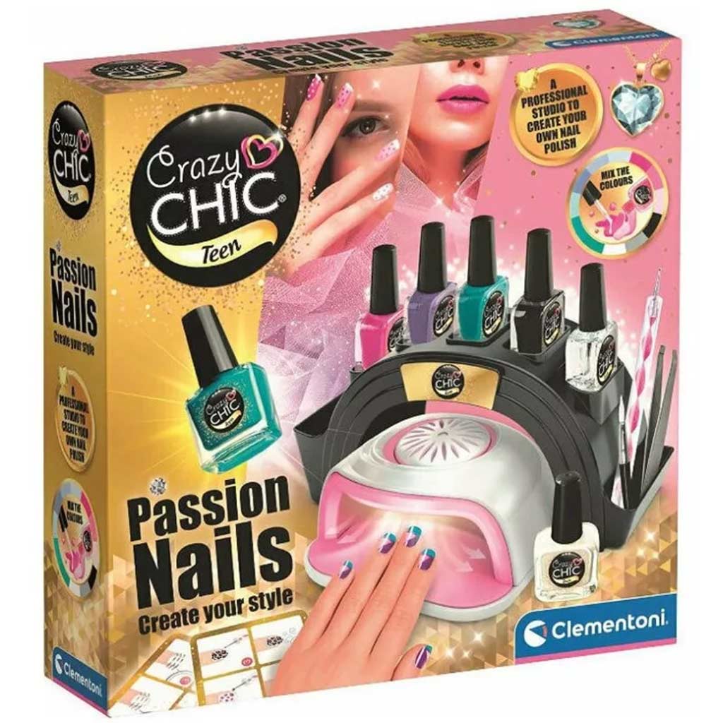 imagen de Crazy Chic: Pasión por las Uñas estudio de manicura - Clementoni 1