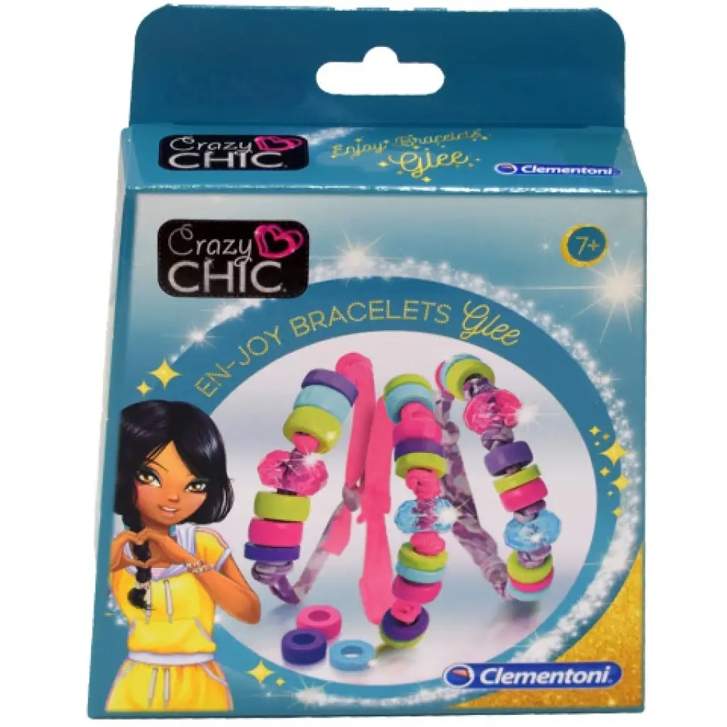 imagen de Crazy Chic Set de creación de pulseras de alegría - Clementoni 1