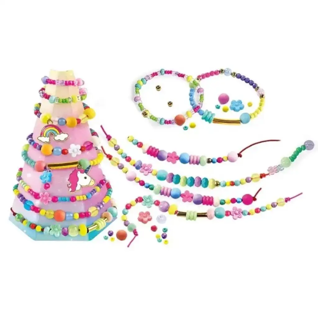 imagen de Crazy Chic: Set de creación de pulseras de unicornio - Clementoni 2