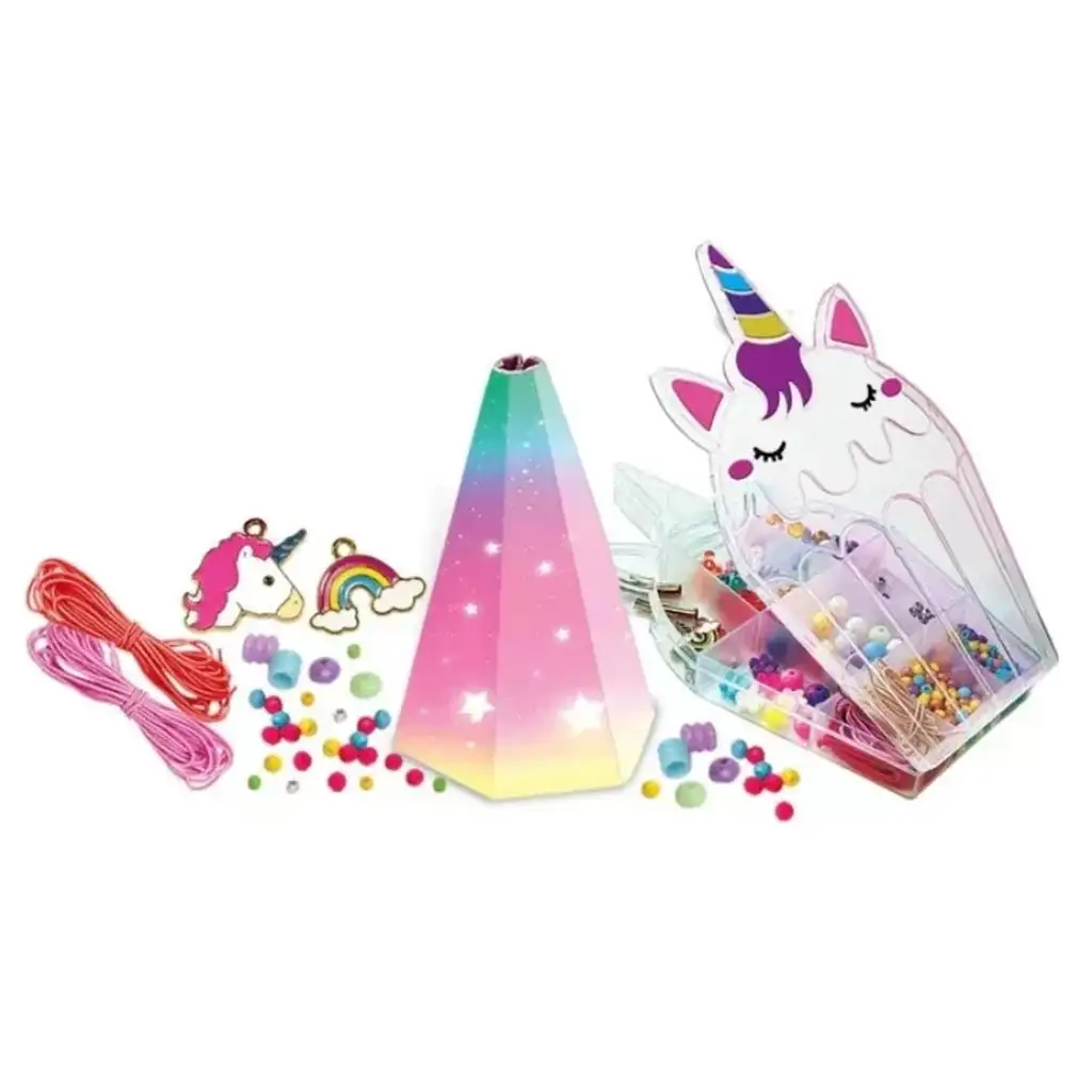 imagen de Crazy Chic: Set de creación de pulseras de unicornio - Clementoni 3