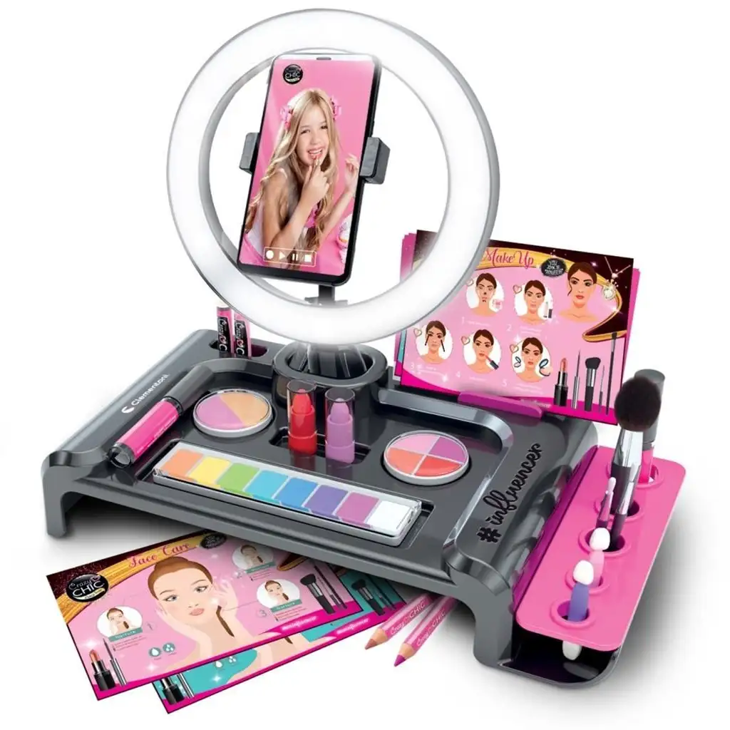 imagen de Crazy Chic: Set de estudio de belleza influencer - Clementoni 2