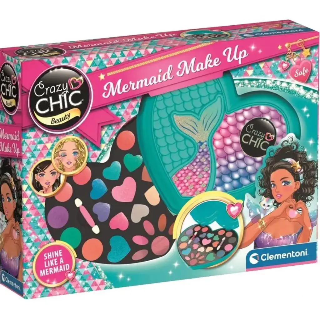 imagen de Crazy Chic: Set de maquillaje de sirena - Clementoni 1