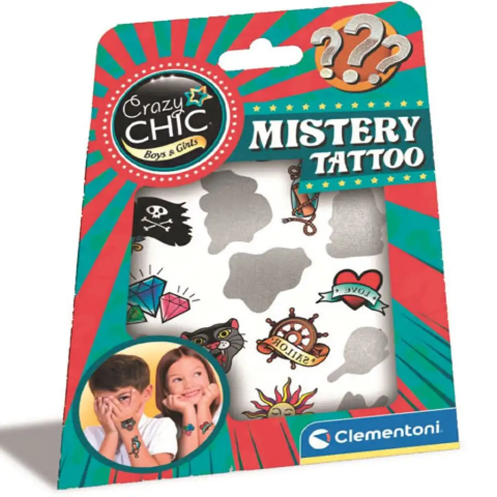 imagen de Crazy Chic Tatuajes misteriosos - Clementoni 1