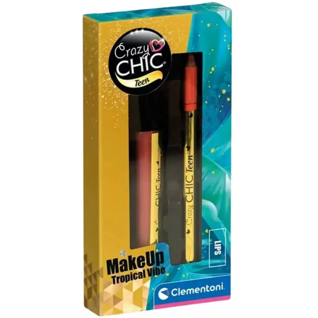 imagen de Crazy Chic: Tropical Vibe Set de Maquillaje - Clementoni 1