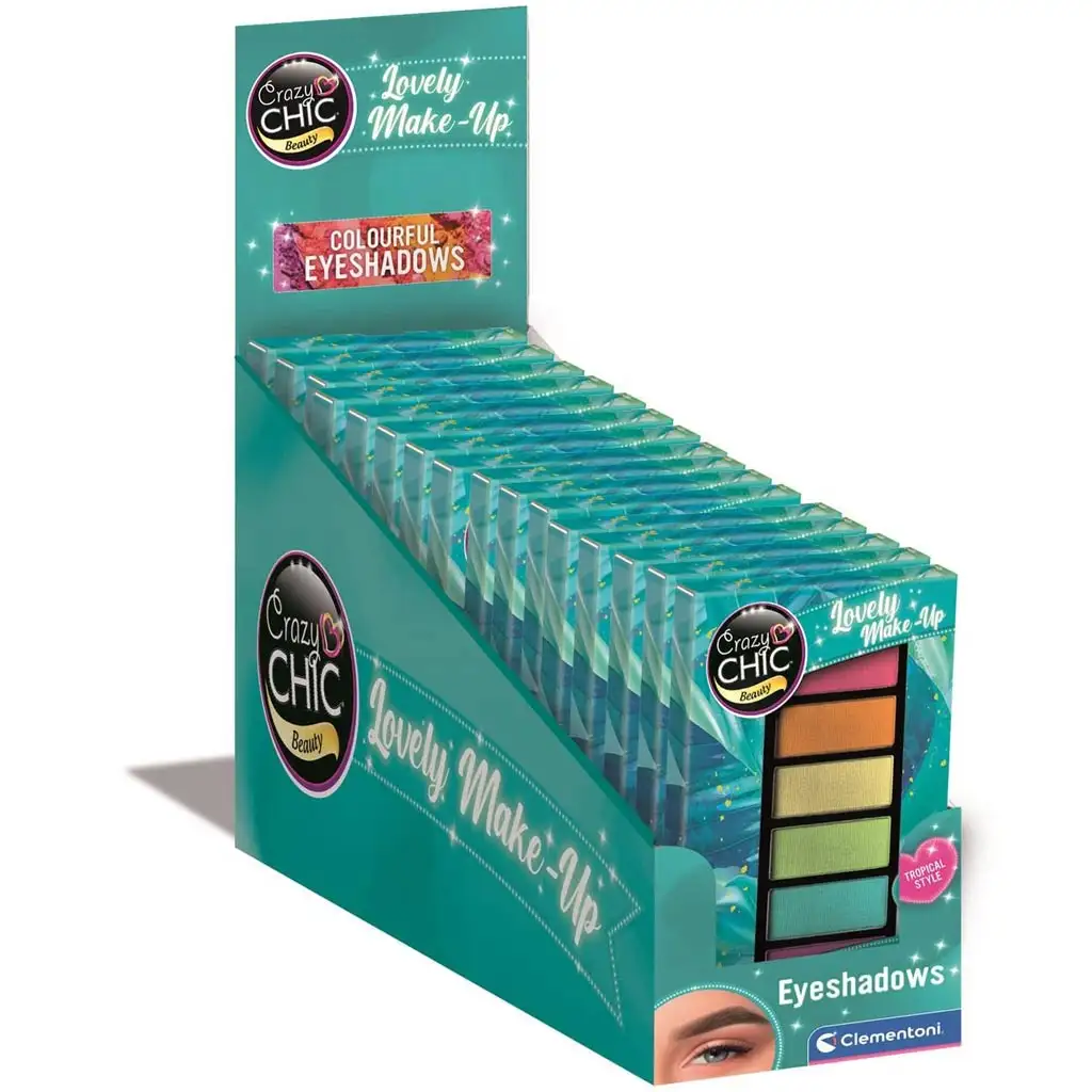 imagen de Crazy Chic: Tropical Vibe sombra de ojos 1ud - Clementoni 1