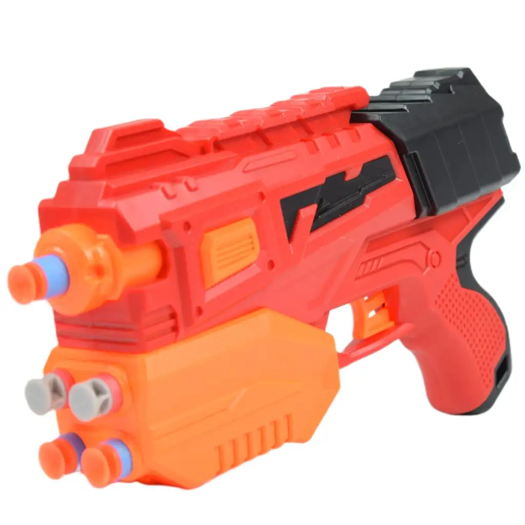 imagen de Crazy Launcher: Set de lanzador de esponja manual con diana y proyectiles de 24cm 2