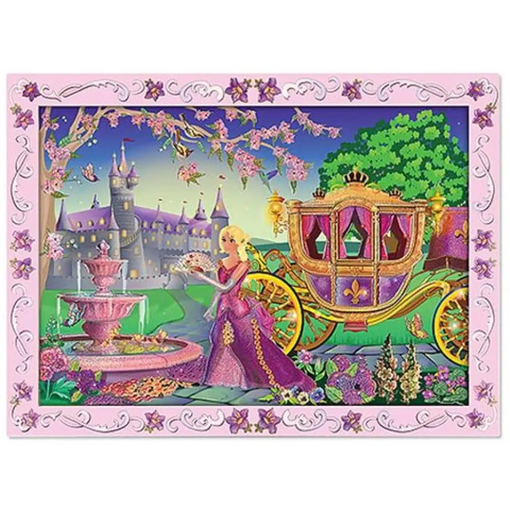 imagen de Creador de imágenes de princesas con pegatinas - Melissa & Doug 2
