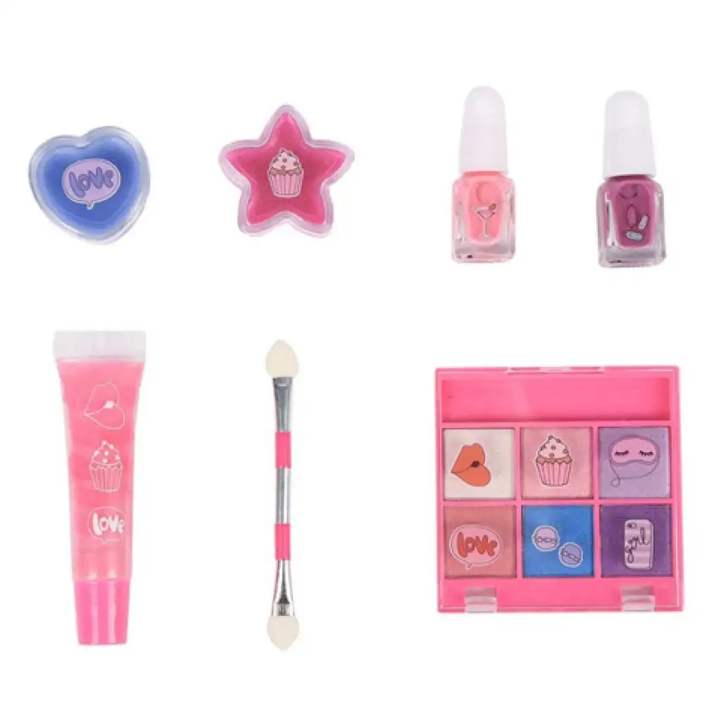 imagen de Create It!: Set de maquillaje rosa de 8 piezas 2