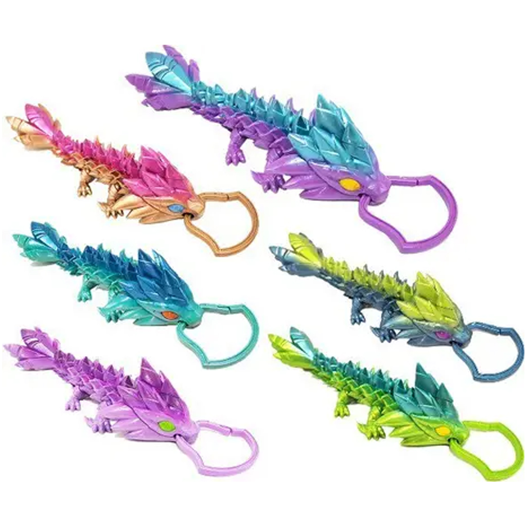 imagen de CrystaLynx: Llavero de dragones coleccionables - Spin Master 2