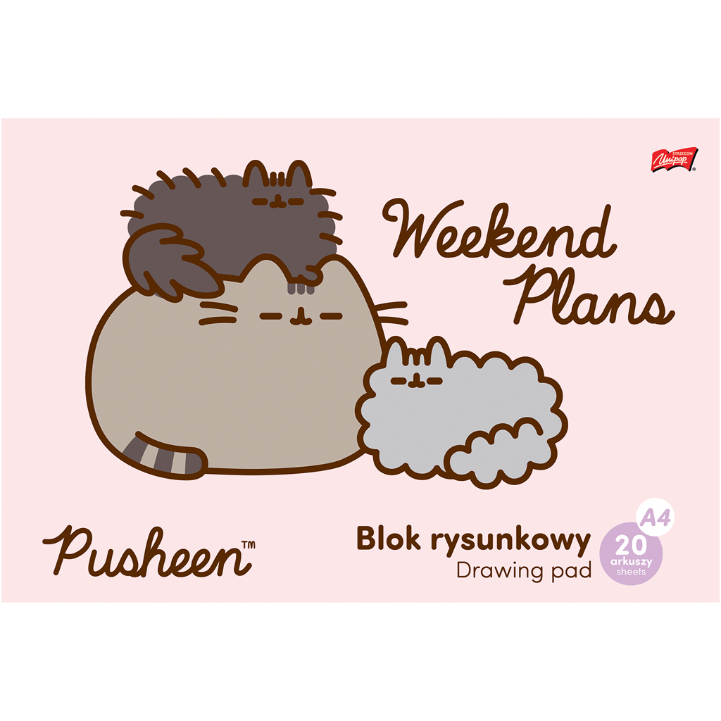 imagen de Cuaderno de bocetos Pusheen A/4 20 hojas 1