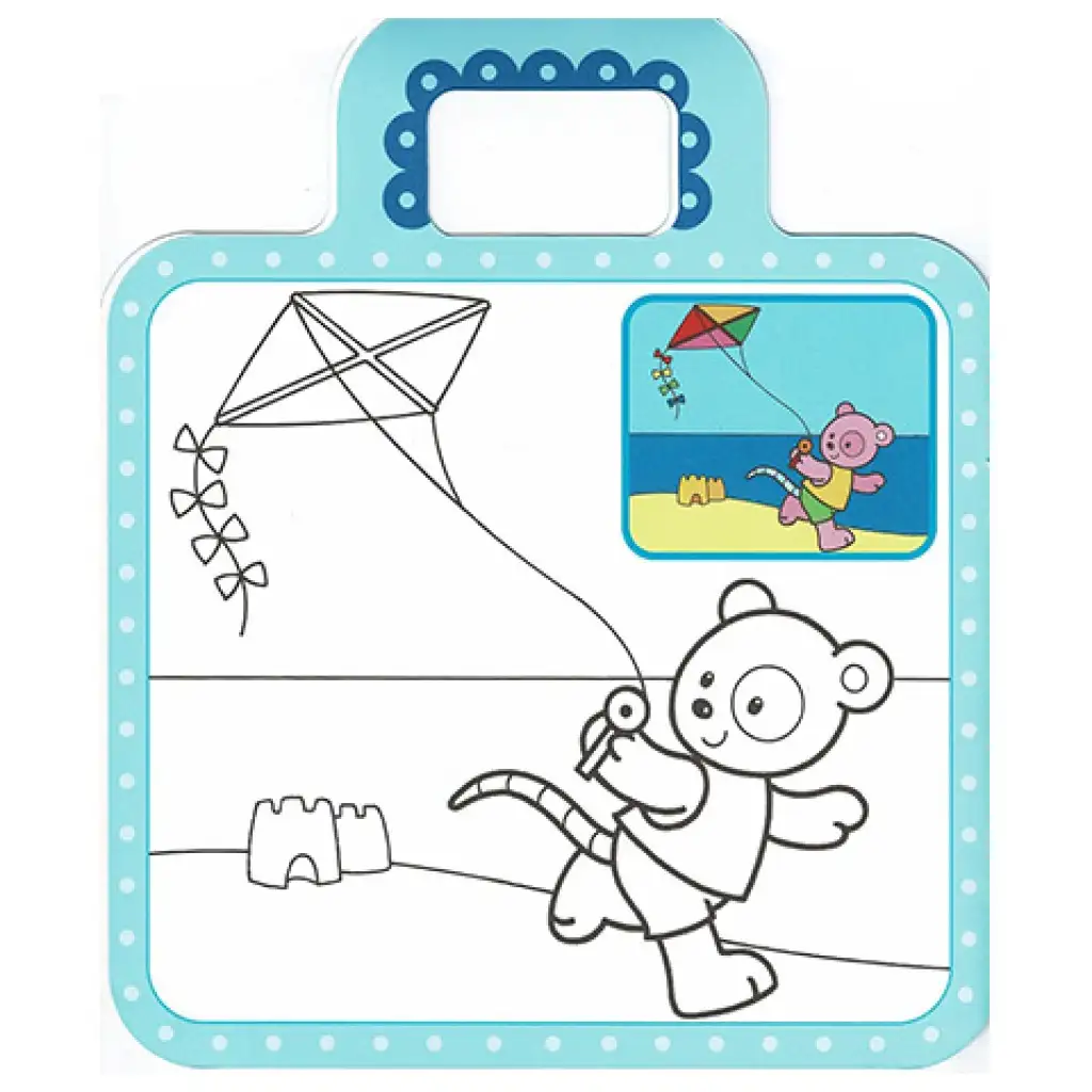 imagen de Cuaderno de colorear con orejas para niños - 2. Avión 3