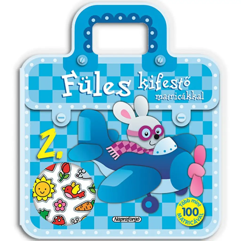 imagen de Cuaderno de colorear con orejas para niños - 2. Avión 1