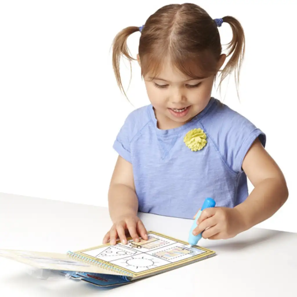 imagen de Cuaderno de colorear mágico de colores y formas - Melissa & Doug 3
