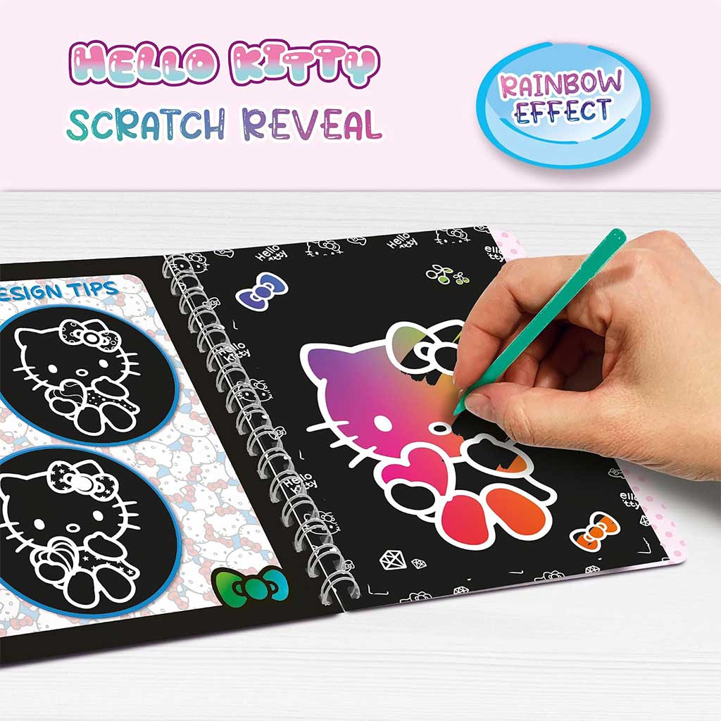 imagen de Cuaderno de rascado de Hello Kitty - Lisciani 3