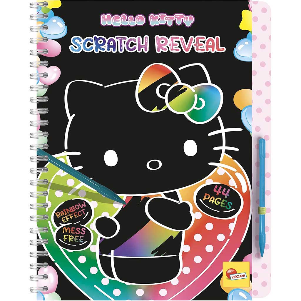imagen de Cuaderno de rascado de Hello Kitty - Lisciani 1