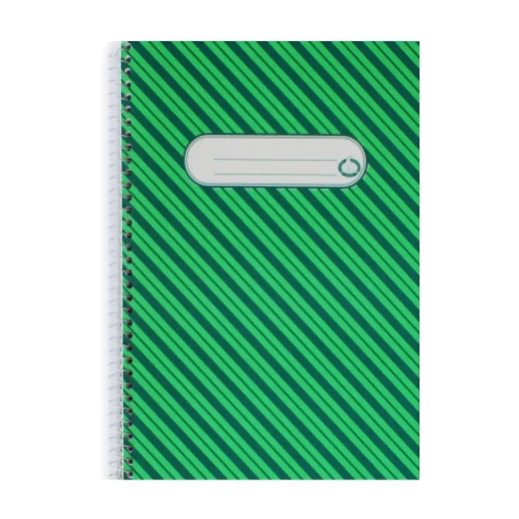 imagen de Cuaderno espiral liso Novum A/5 80 hojas 1