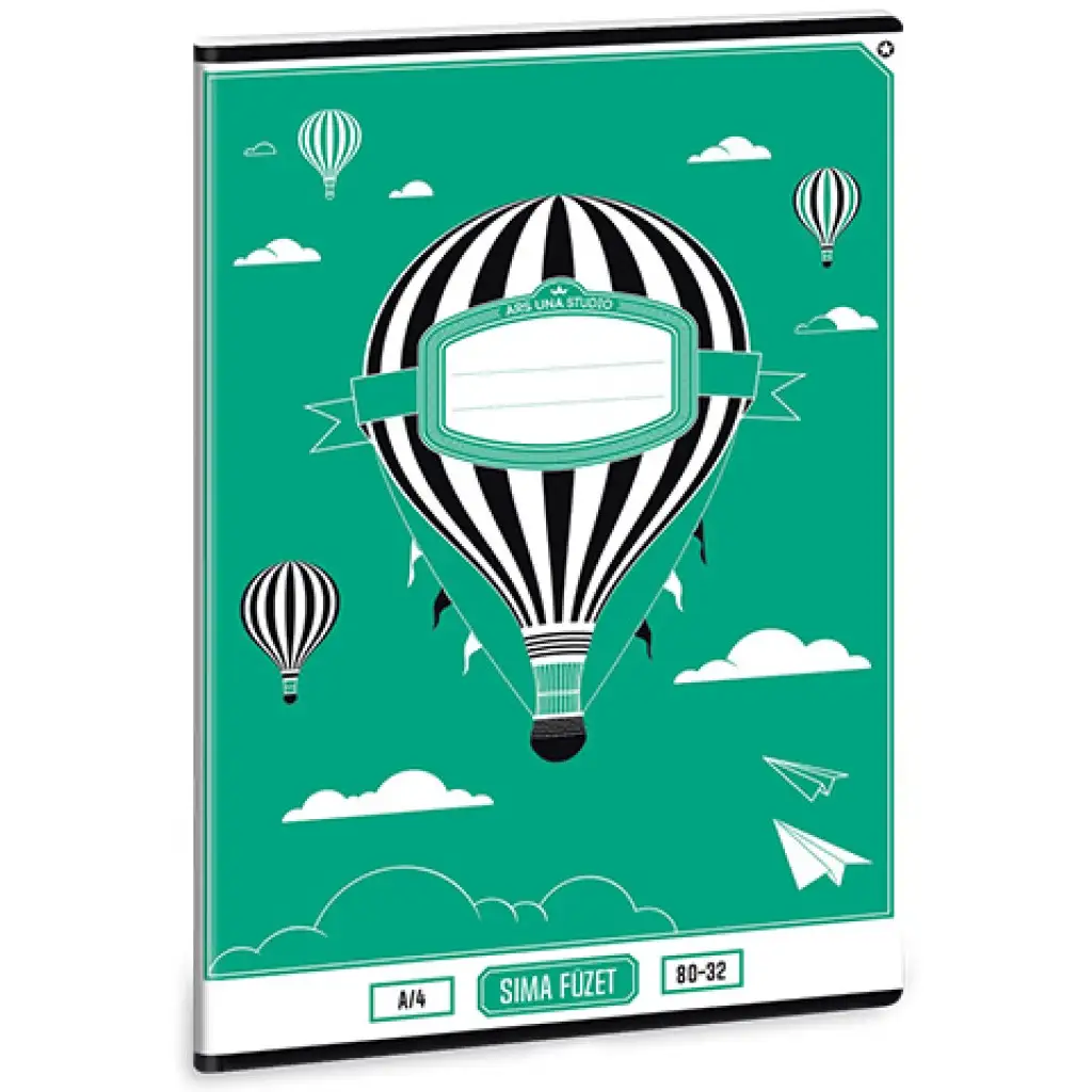 imagen de Cuaderno liso de globo aerostático A/4 80-32 1
