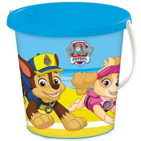 imagen de Cubeta de arena con diseño de Patrulla Canina - Mondo Toys 1