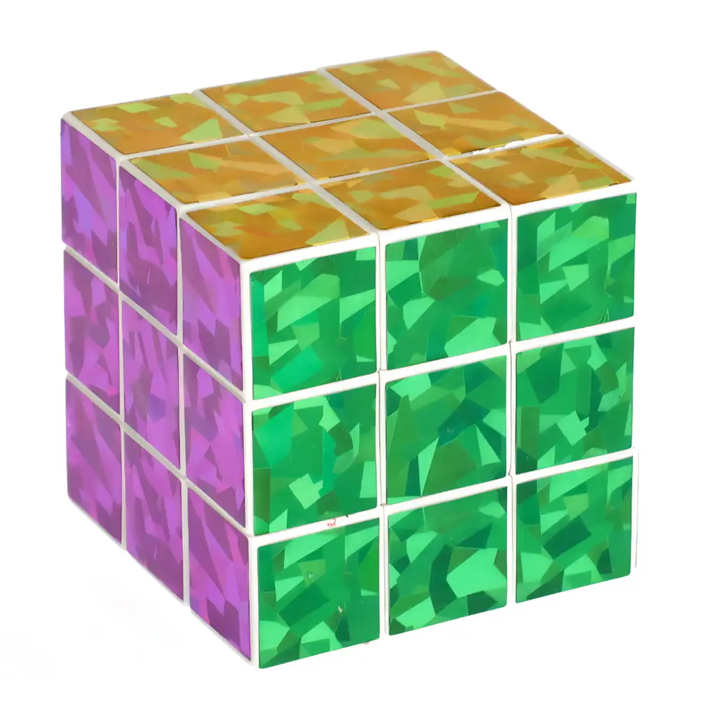imagen de Cubo mágico brillante 1