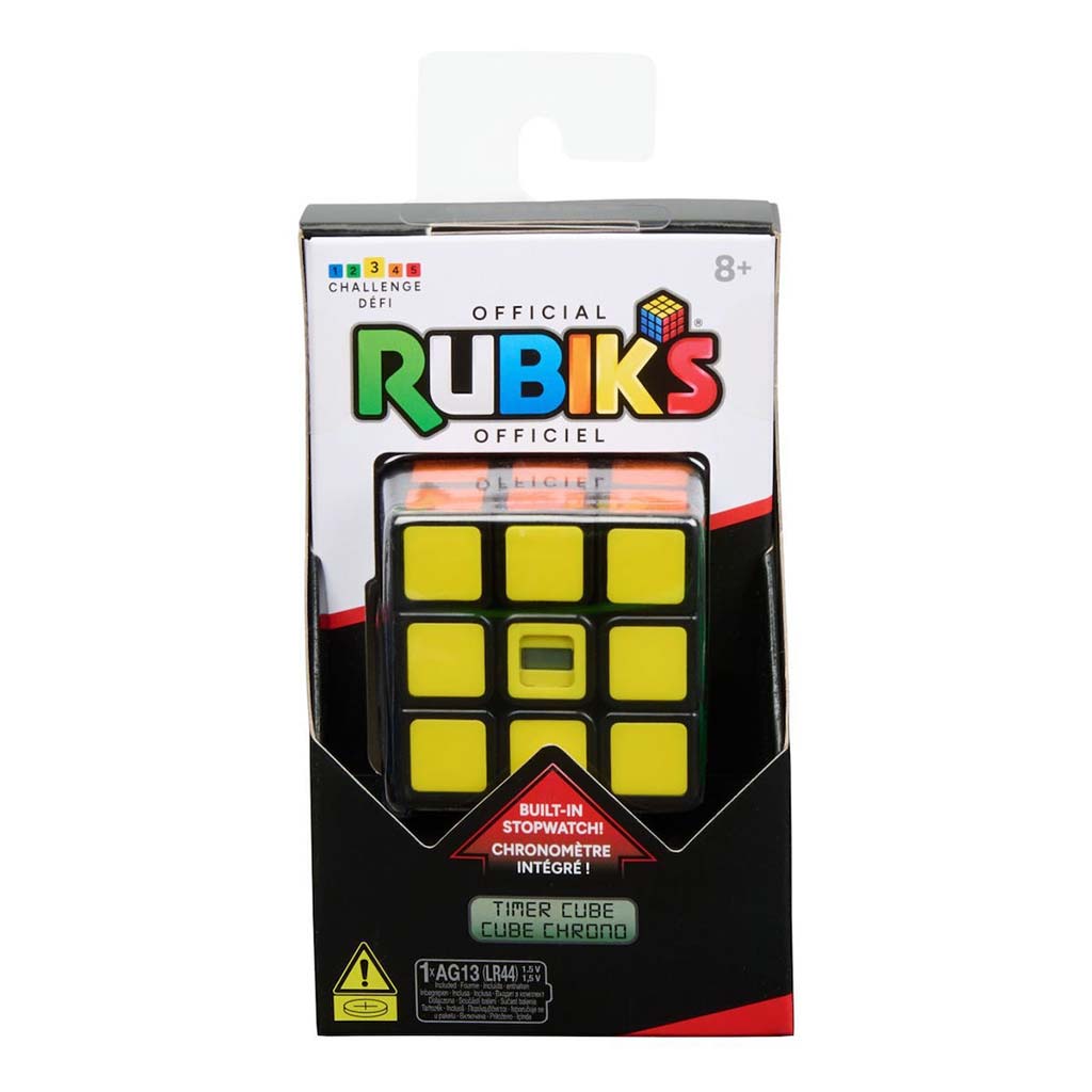 imagen de Cubo Rubik 3x3 con cronómetro - Spin Master 1