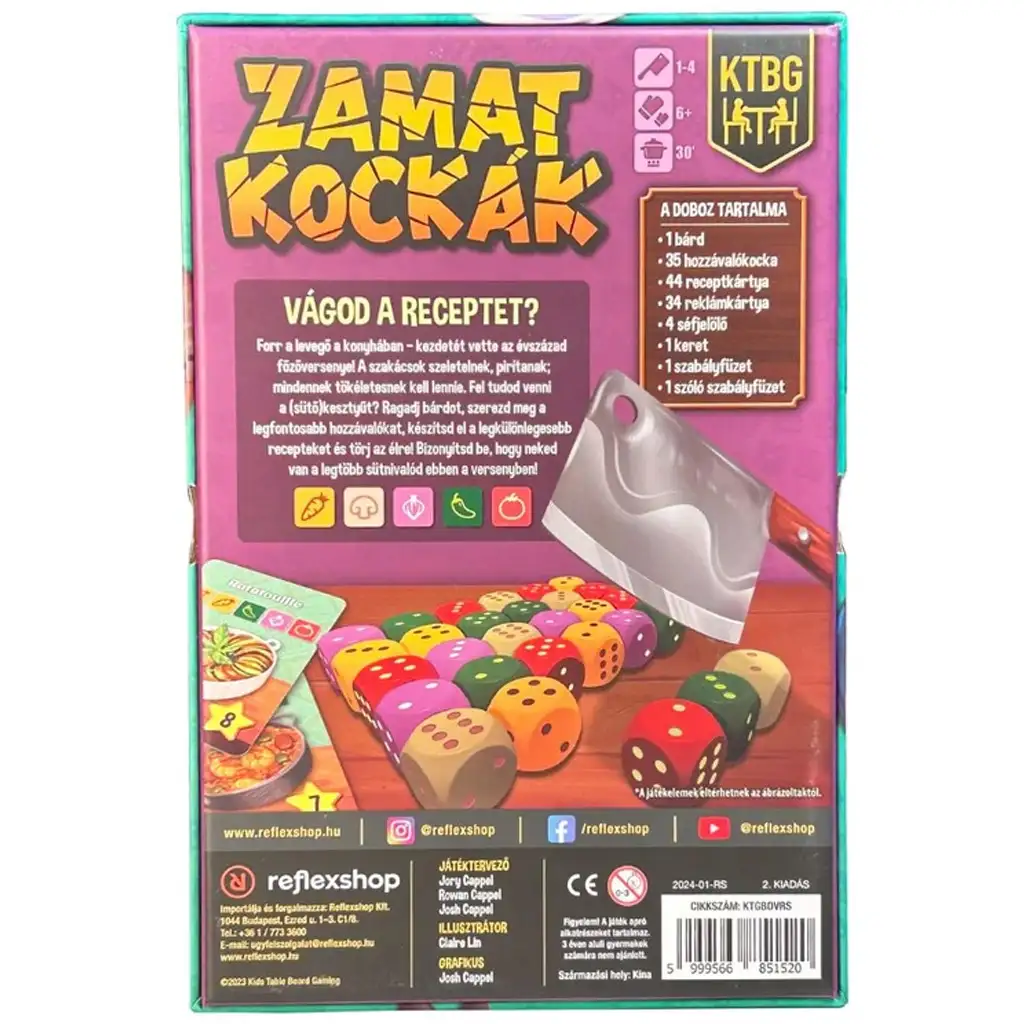 imagen de Cubos de Sabor juego de mesa 3
