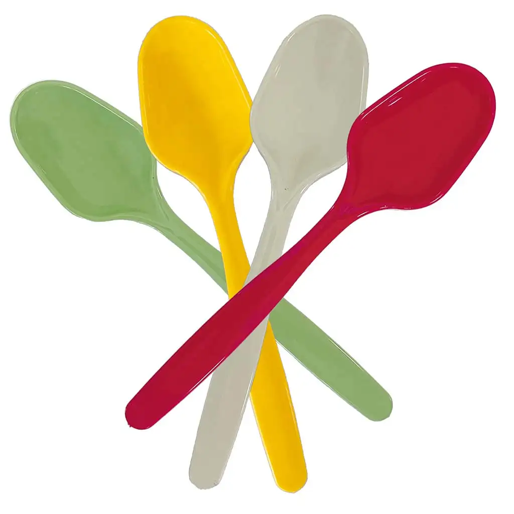 imagen de Cucharas reutilizables de colores – set de 8 piezas 1
