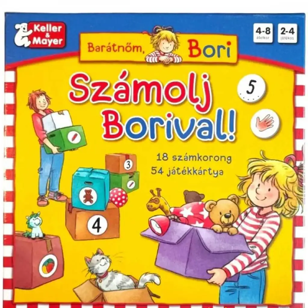 imagen de ¡Cuenta con Bori! juego de mesa 1