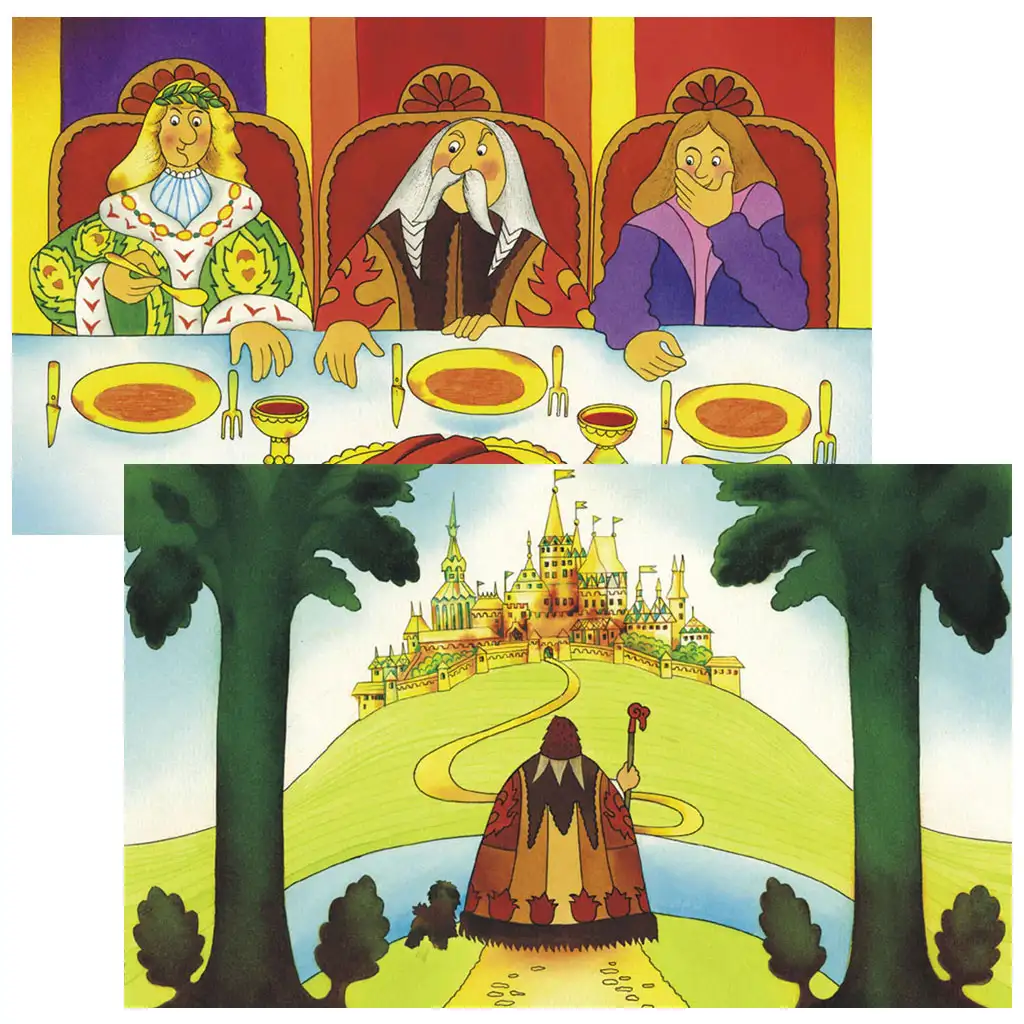 imagen de Cuento del rey Matías - Perro que no come su plato diaporama 2