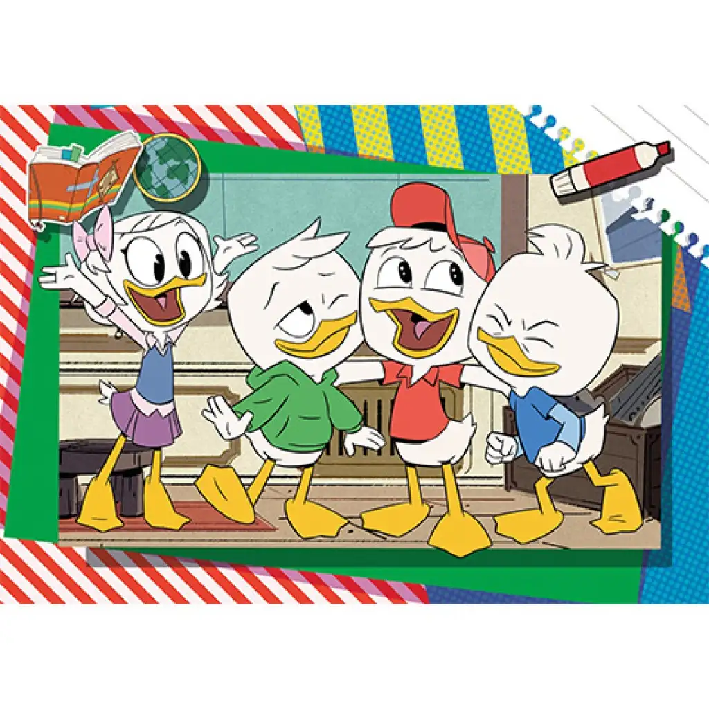 imagen de Cuentos de patos Supercolor 3 en 1 puzzle 3x48 piezas - Clementoni 2