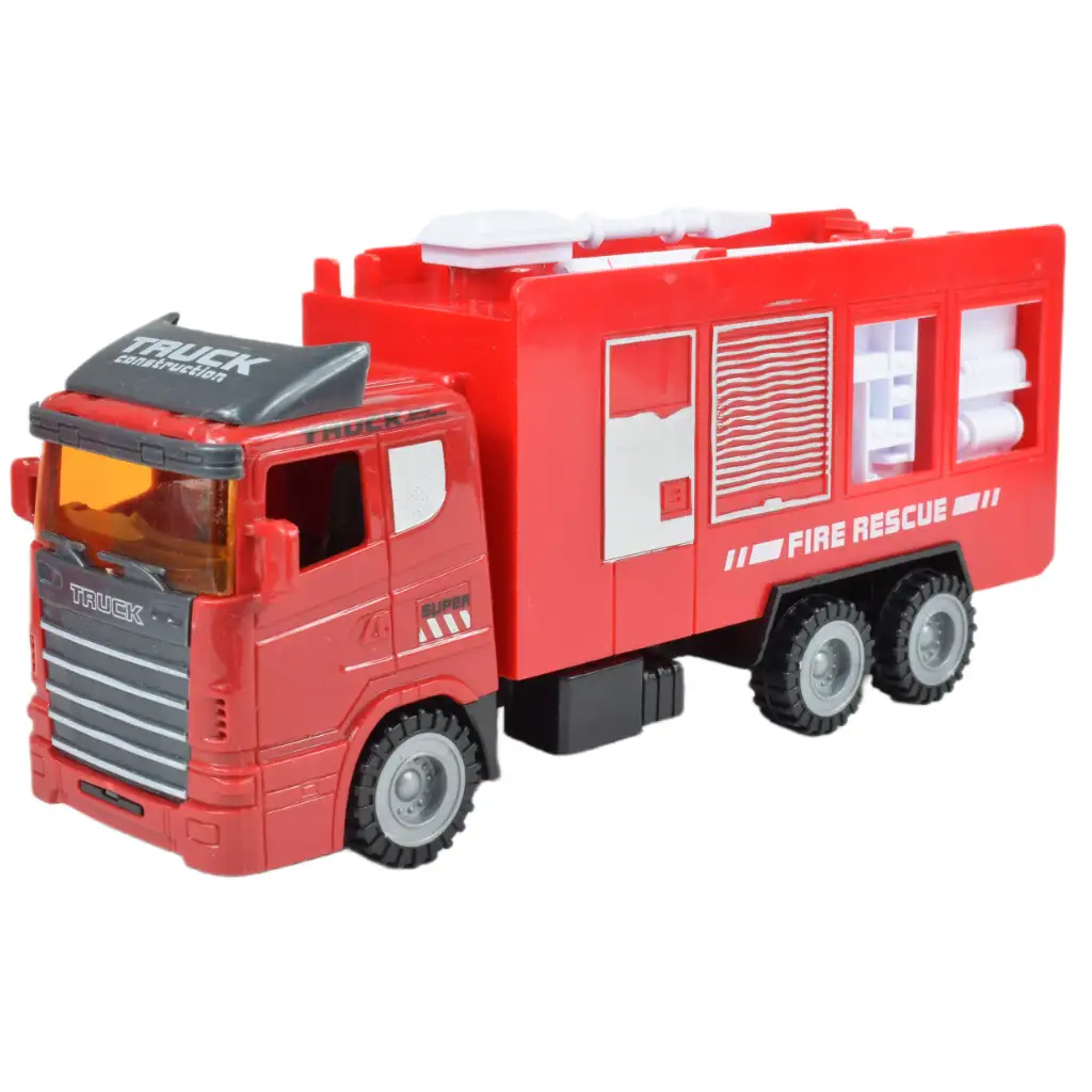 imagen de Cuerpo de Bomberos: Set de Estación de Bomberos con Torre de Vigilancia, Coche y Accesorios 3