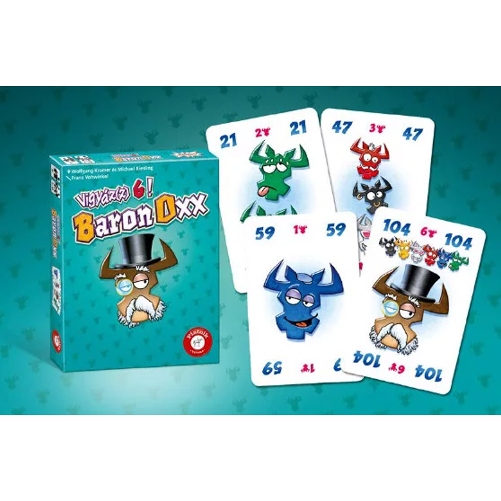 imagen de ¡Cuidado! 6 - Juego de cartas Baron Oxx - Piatnik 1