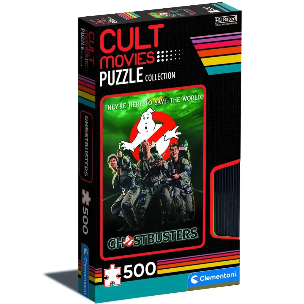 imagen de Cult Movies: Cazafantasmas rompecabezas de 500 piezas - Clementoni 1