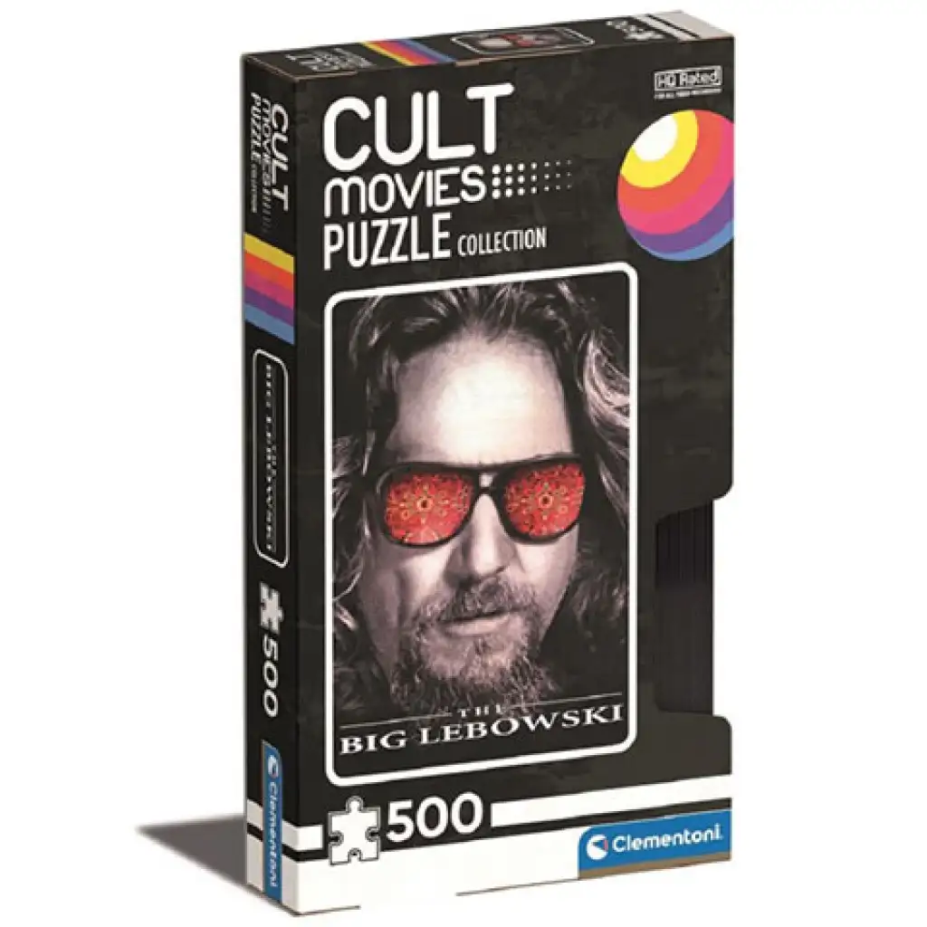 imagen de Cult Movies: El gran Lebowski HQC puzzle de 500 piezas - Clementoni 1